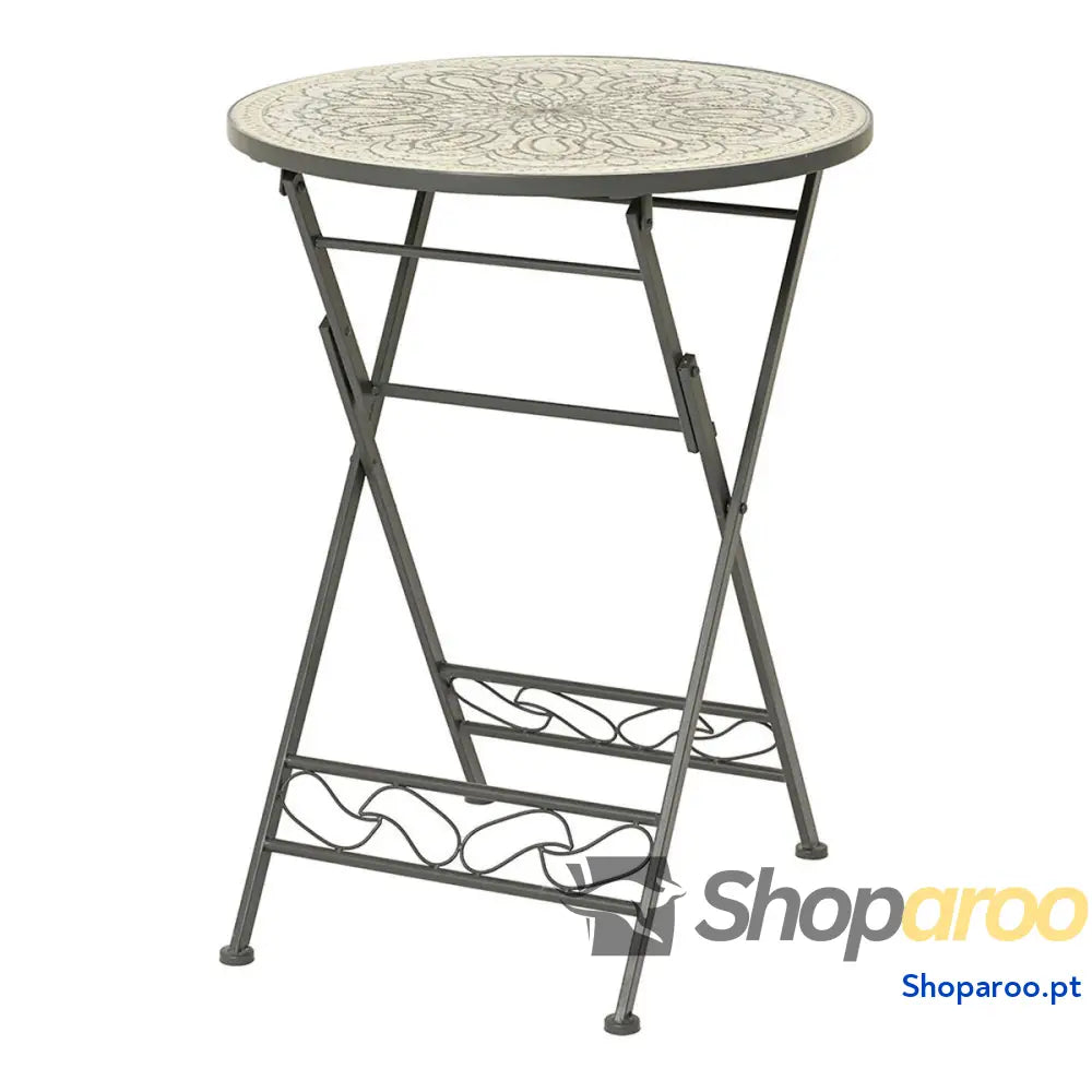 Mesa Bistro 899263 Preto Ferro Ø 60 x 76 cm