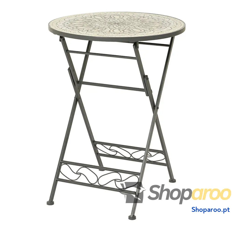 Mesa Bistro 899263 Preto Ferro Ø 60 x 76 cm