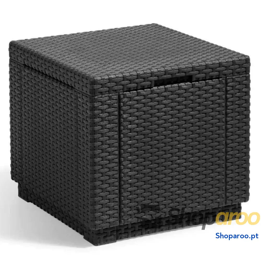 Mesa de apoio Allibert by KETER Preto Polipropileno (42 x 42 x 39 cm)