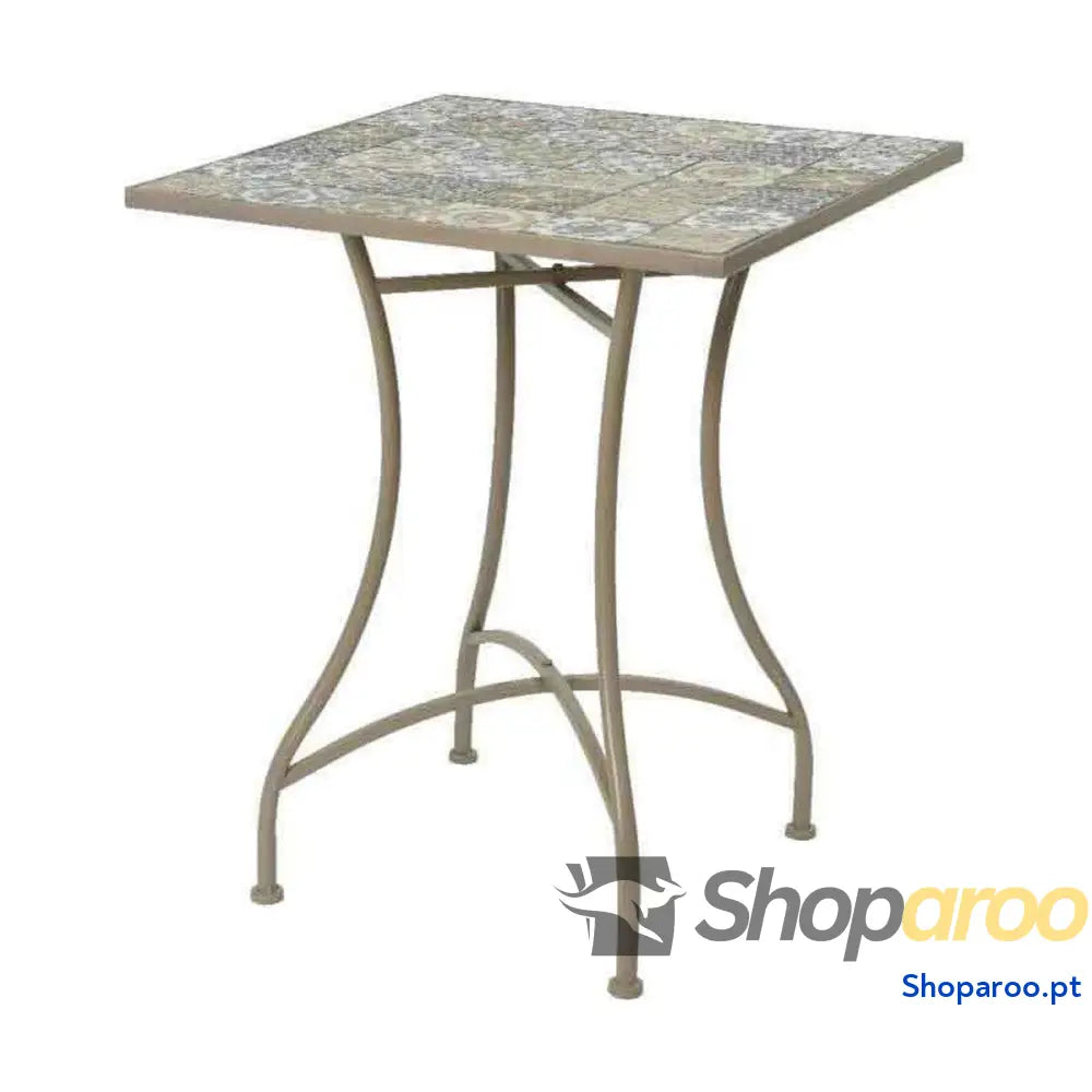 Mesa de apoio Bistro Castanho (58 x 58 x 72 cm)