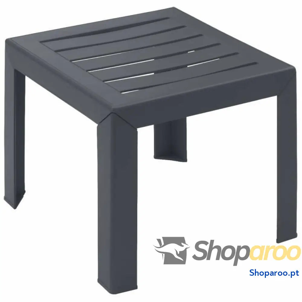 Mesa de apoio Grosfillex Antracite Resina Plástico 40 x 40 x 35 cm