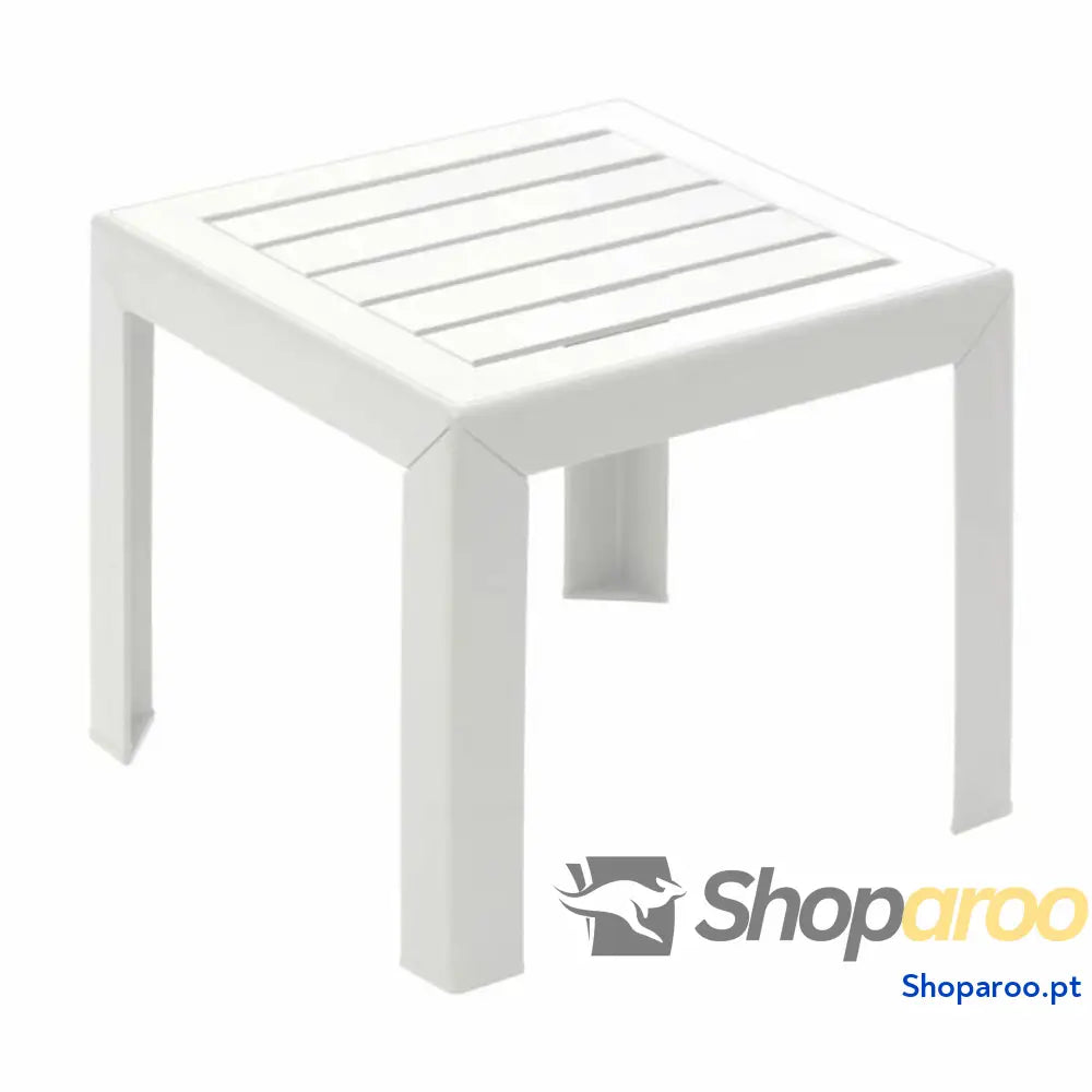 Mesa de apoio Grosfillex Branco Resina Plástico 40 x 40 x 35 cm
