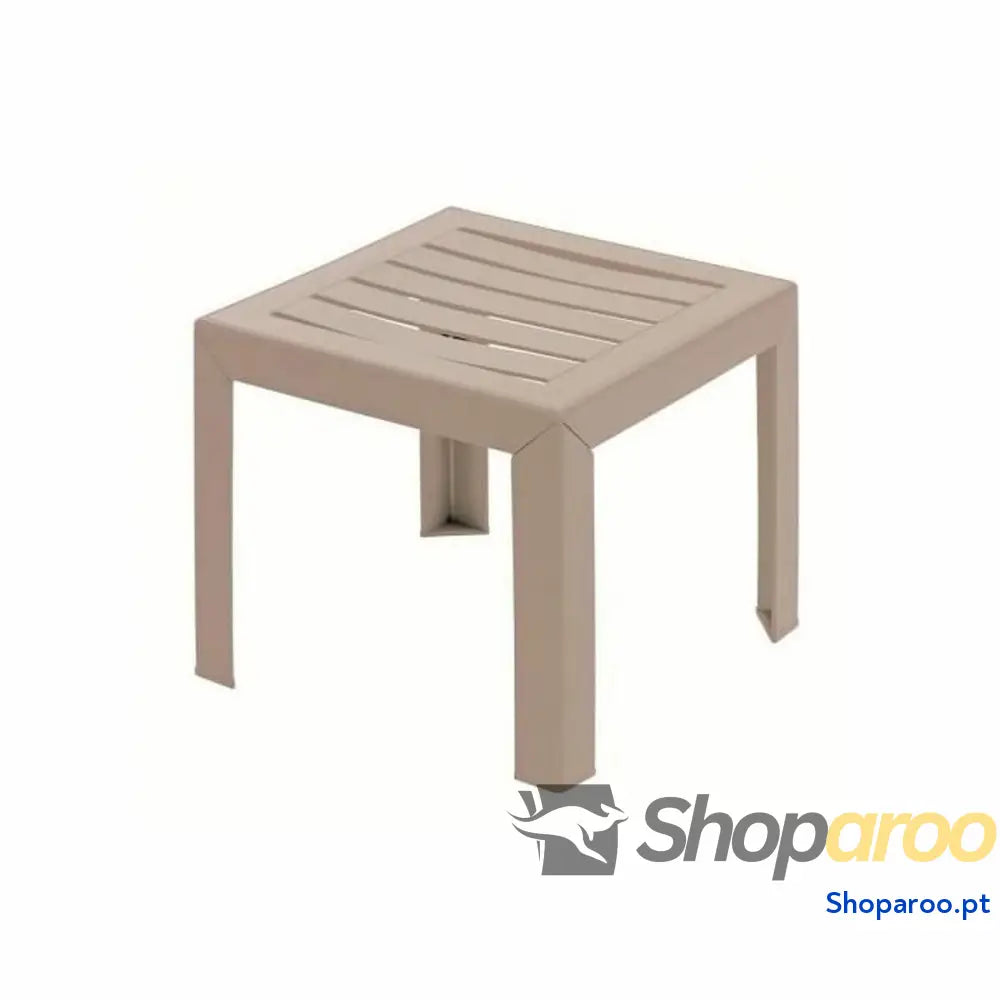 Mesa de apoio Grosfillex Miami Castanho 40 x 40 x 38 cm