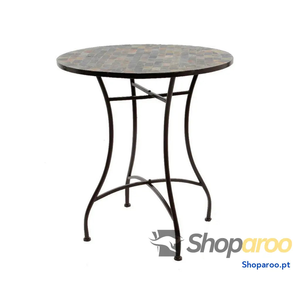 Mesa de apoio Stuttgart Castanho Ferro (70 x 77 cm)