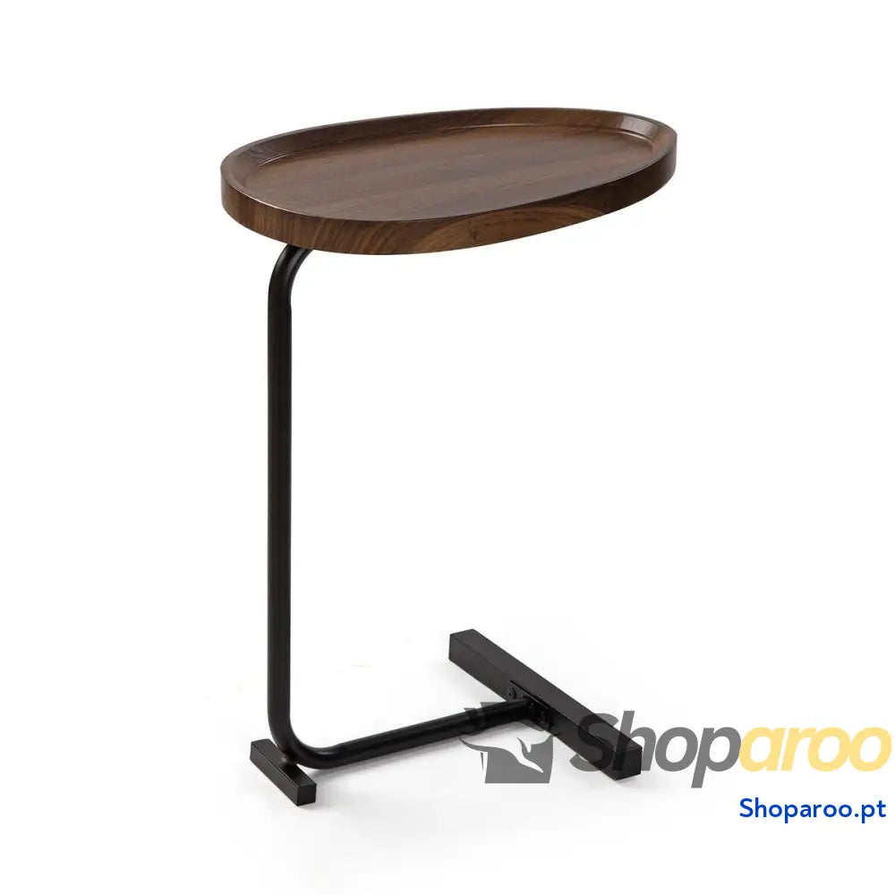 Mesa de apoio Versa Nela Castanho 30 x 60 45 cm