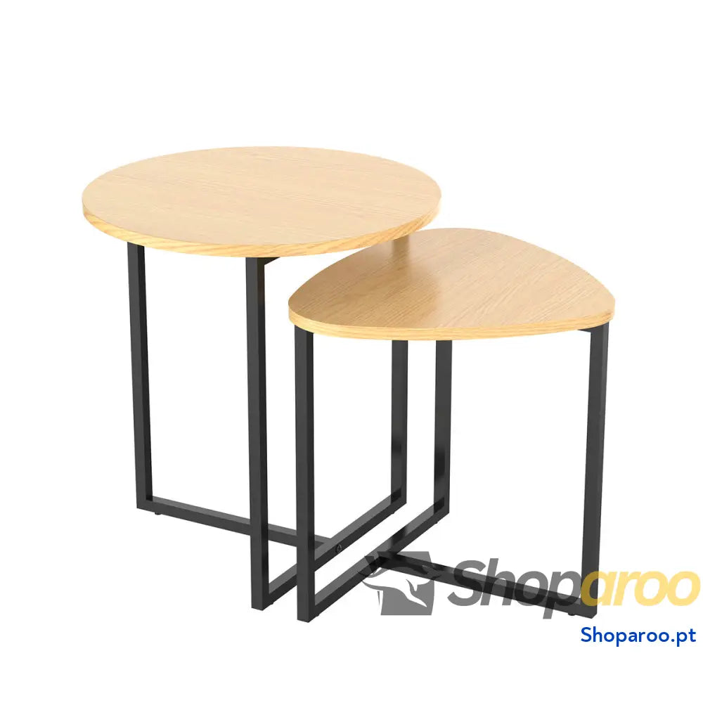 Mesa de apoio Vinthera Moa 2 Peças Metal