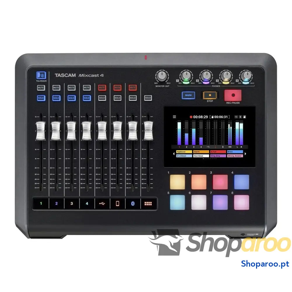 Mesa de DJ Tascam MIXCAST 4