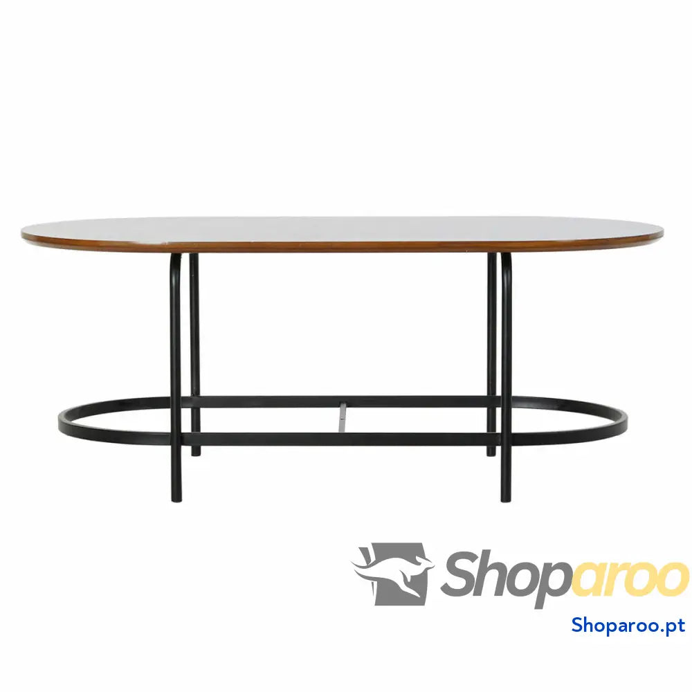 Mesa de Jantar DKD Home Decor Madeira Cristal Ferro 99,5 x 50 x 40 cm