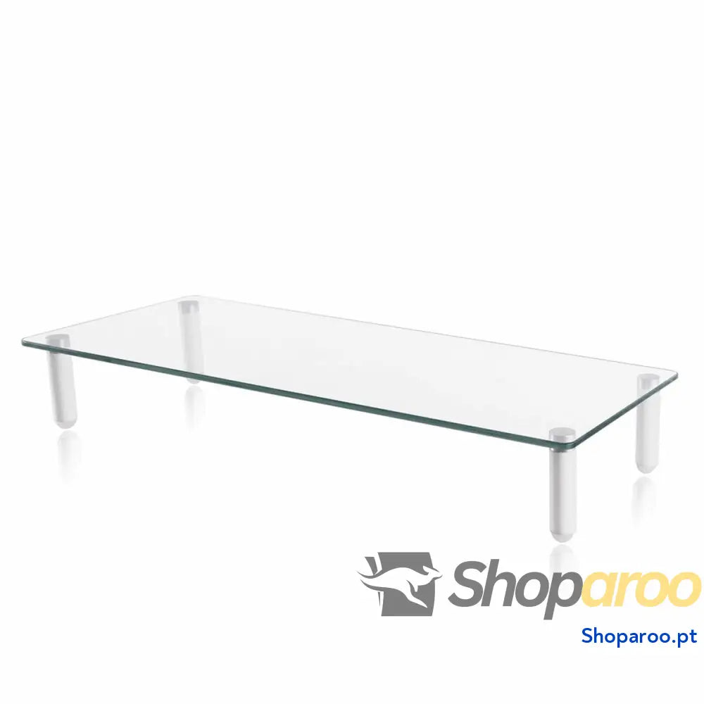 Mesa de TV Neomounts NSMONITOR10 Preto Transparente