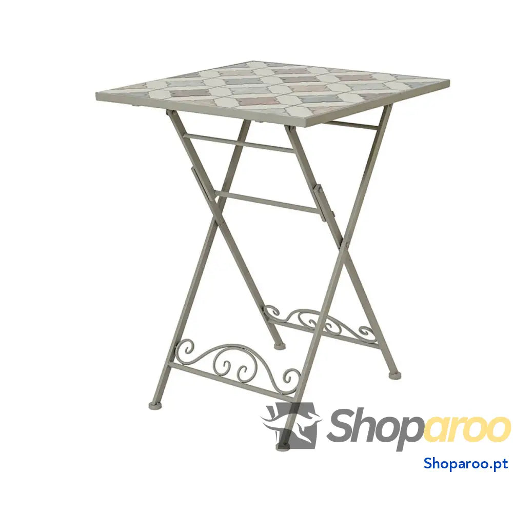 Mesa Dobrável Lifetime Bistró 58 x 58 x 76 cm Mosaico