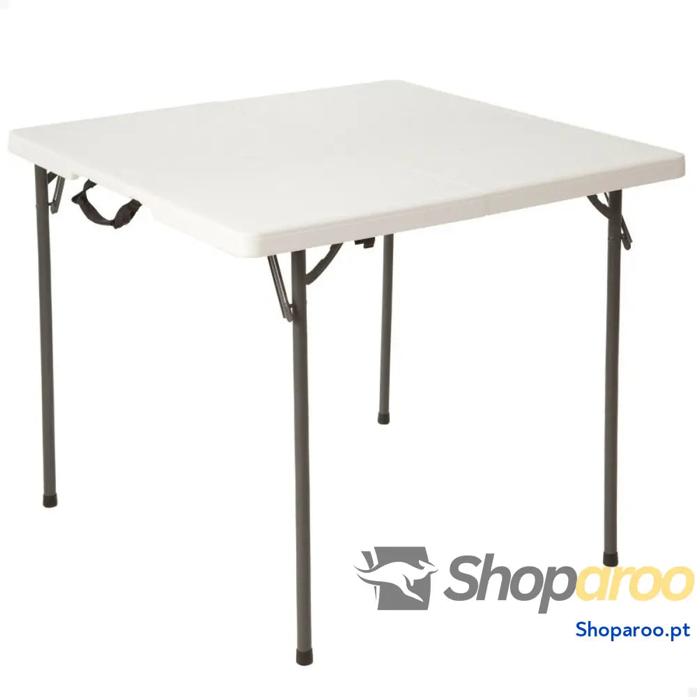 Mesa Dobrável Lifetime Branco 86 x 74 x 86 cm
