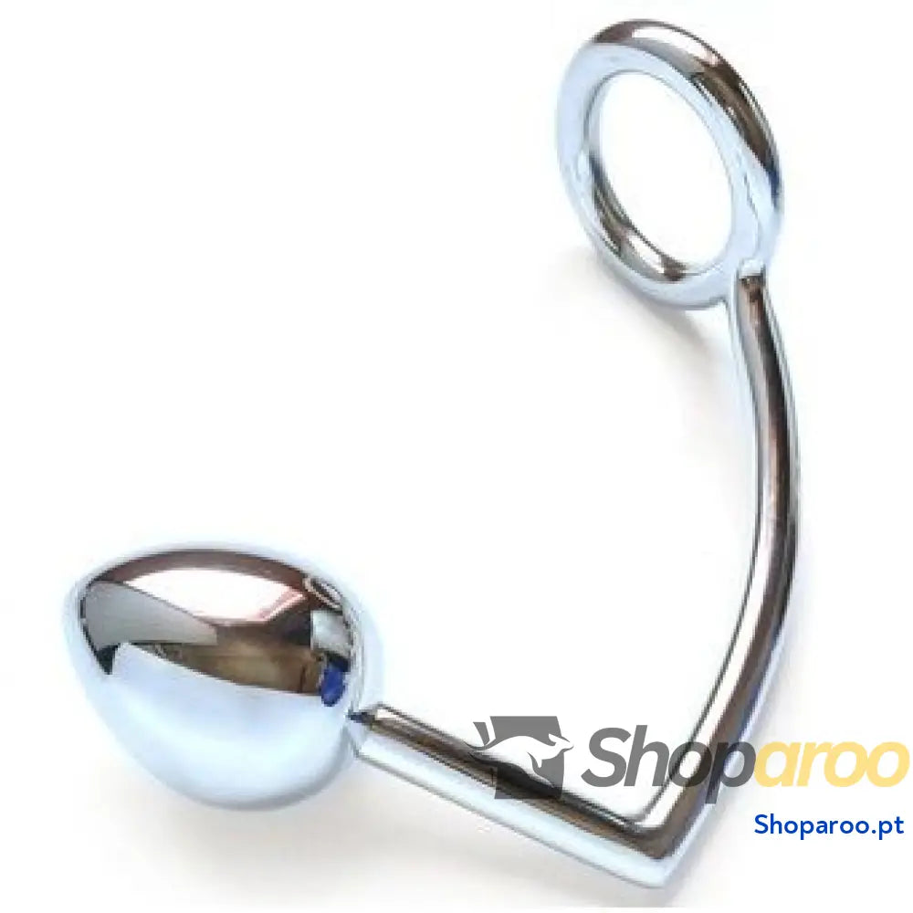 METAL HARD - ANEL COM GANCHO ANAL 40MM