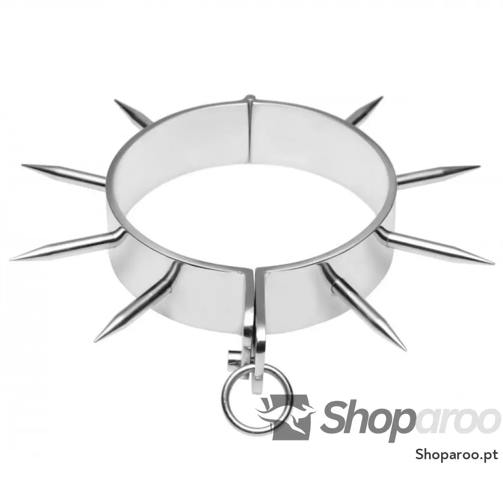 METAL HARD - COLAR DE ESCRAVO BDSM COM PONTOS