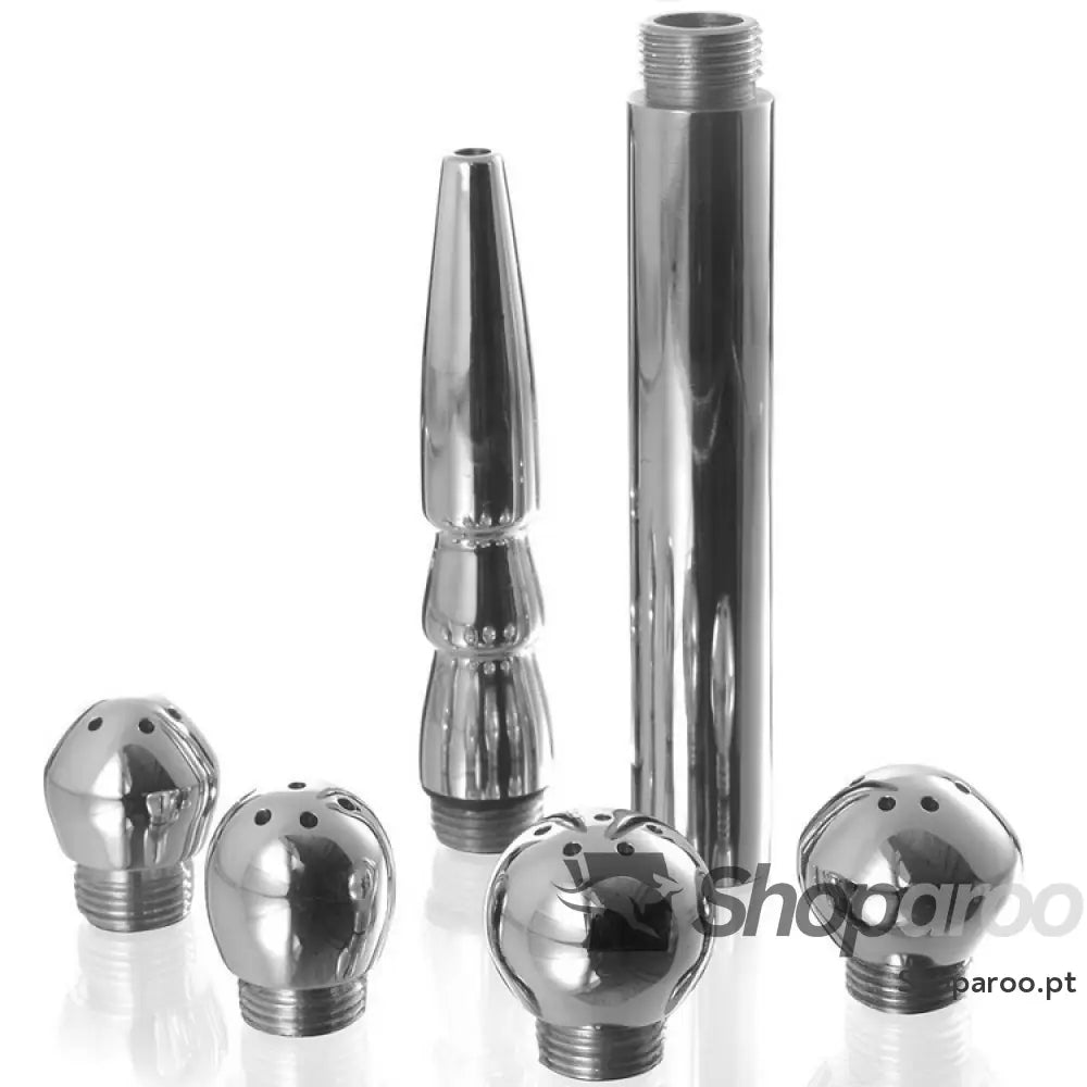 METAL HARD - CONJUNTO DE LIMPEZA VAGINAL/ANAL 5UNS
