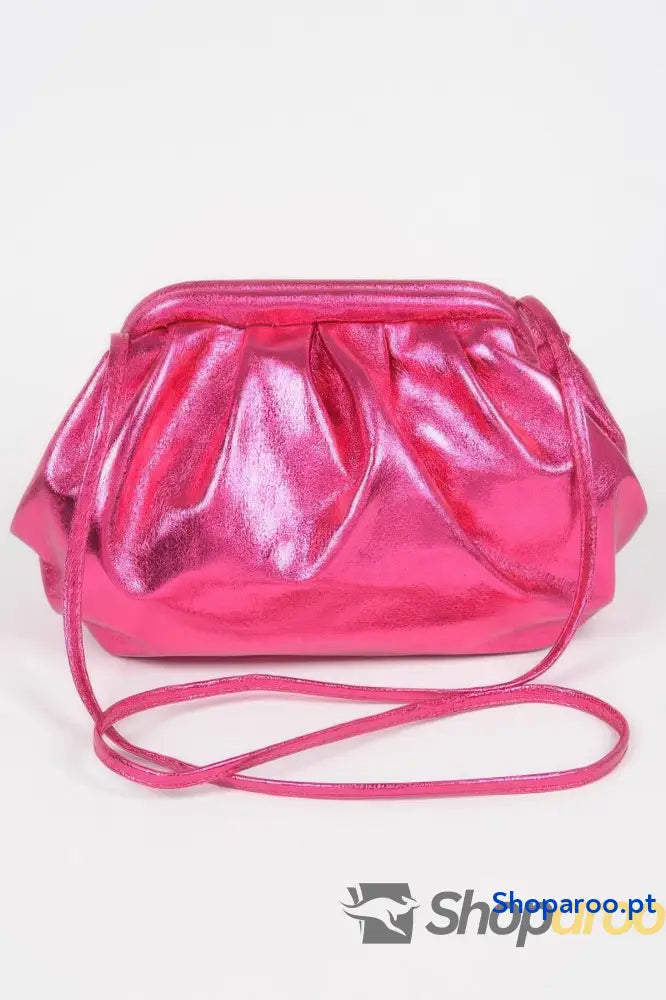 Bolsa transversal metálica em poliuretano