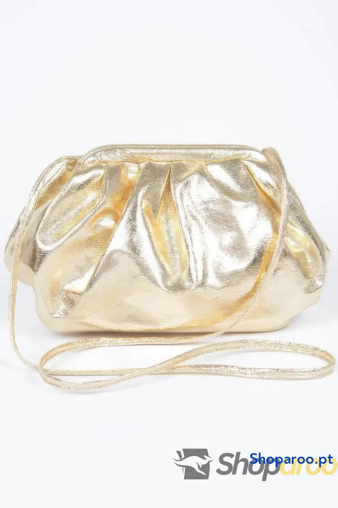 Bolsa transversal metálica em poliuretano