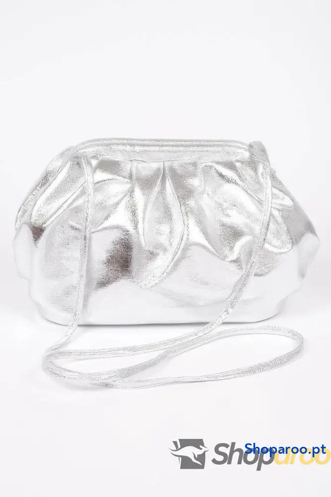 Bolsa transversal metálica em poliuretano