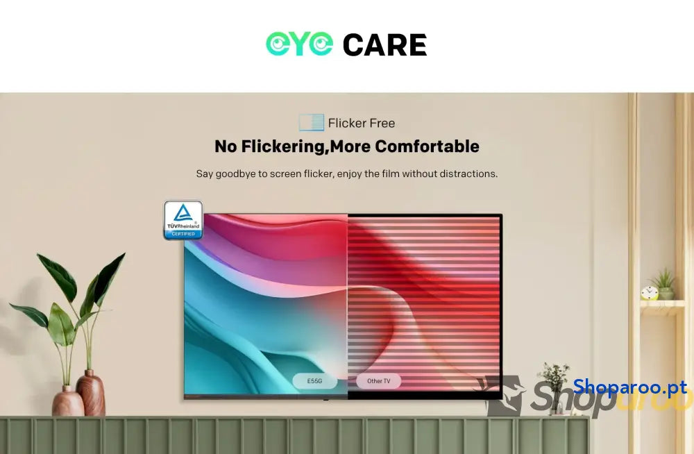 Metz TV 40’’ Full HD Google com Eyecare HDR10 e Dolby Audio