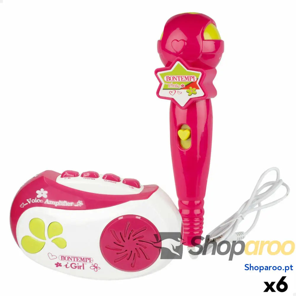 Microfone de brincar Bontempi