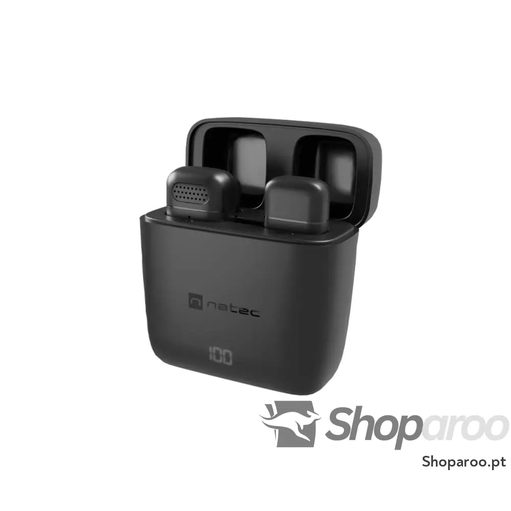 Microfone de gravata Natec Hopper