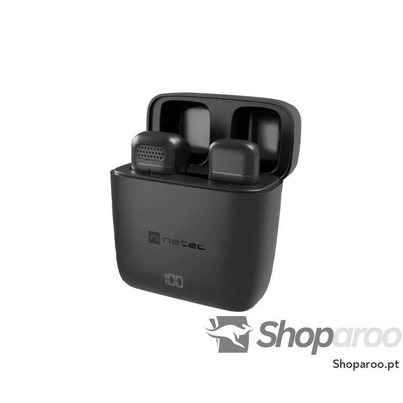 Microfone de gravata Natec Hopper