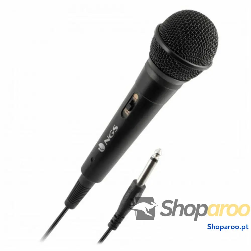 Microfone NGS ELEC-MIC-0001 Jack 6.3 mm