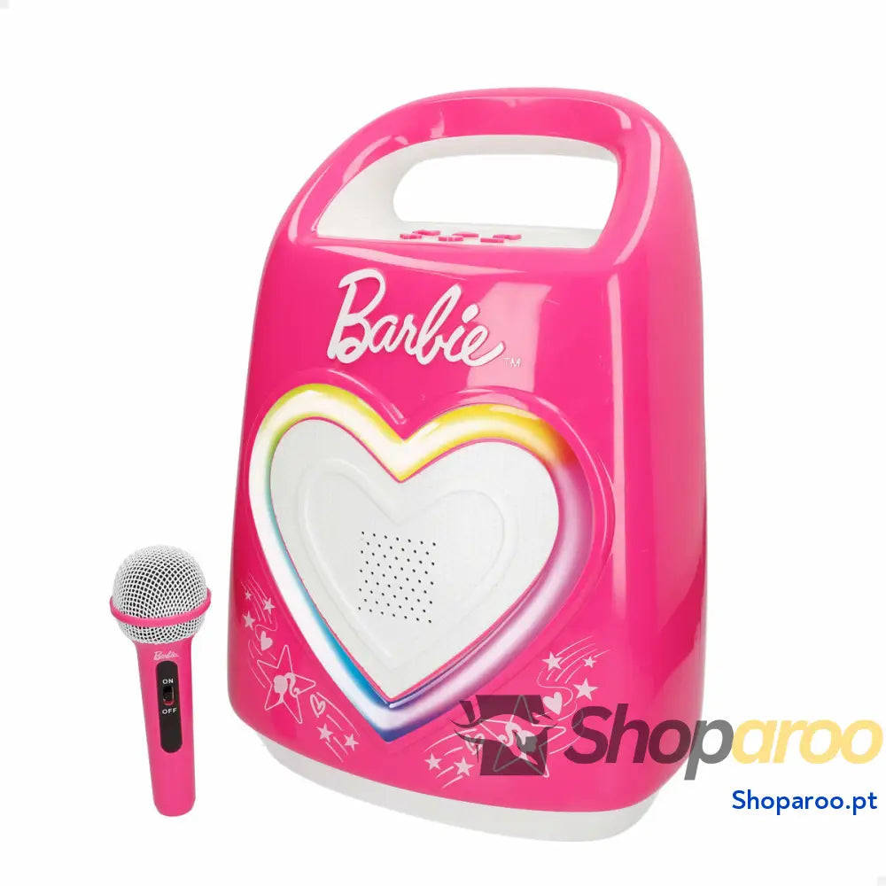 Microfone para Karaoke Barbie