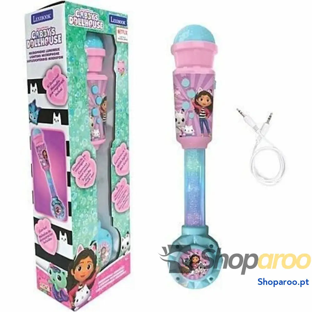 Microfone para Karaoke Lexibook Gabby y la Casa Mágica