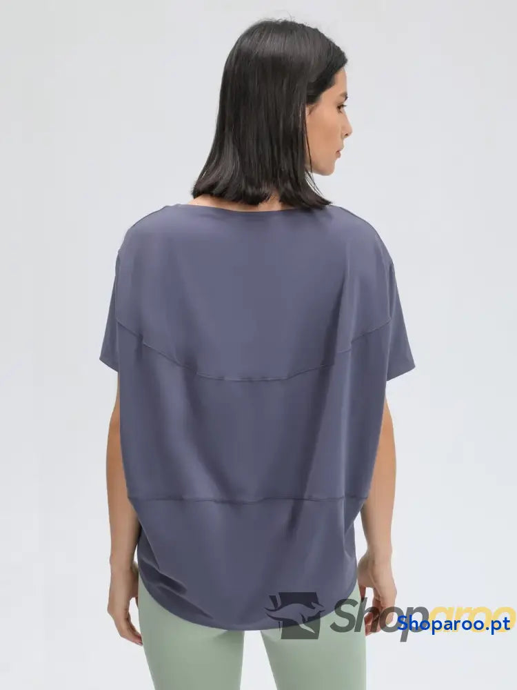 Millennia Round Neck Short Sleeve Active T-Shirt