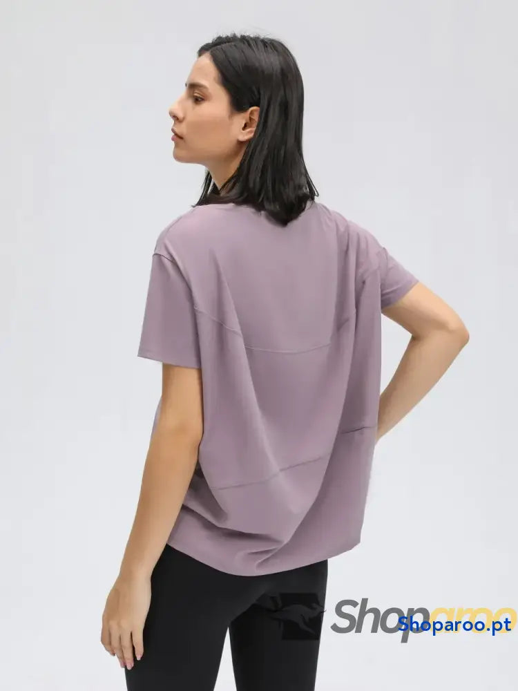 Millennia Round Neck Short Sleeve Active T-Shirt