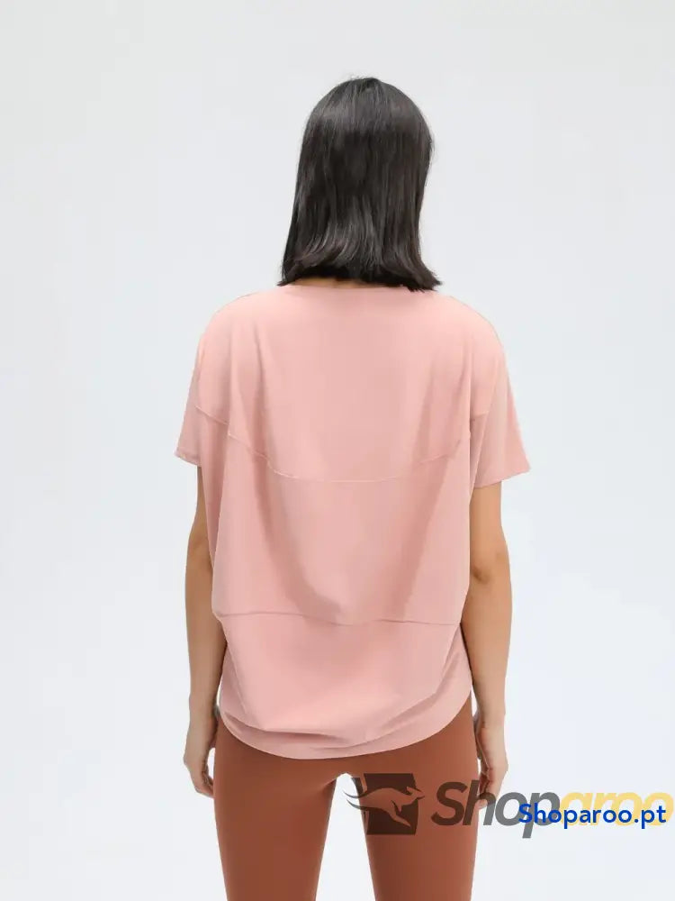 Millennia Round Neck Short Sleeve Active T-Shirt