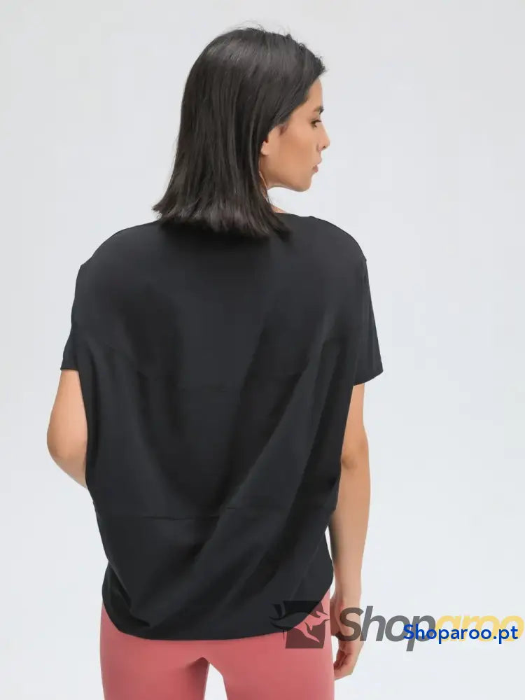 Millennia Round Neck Short Sleeve Active T-Shirt