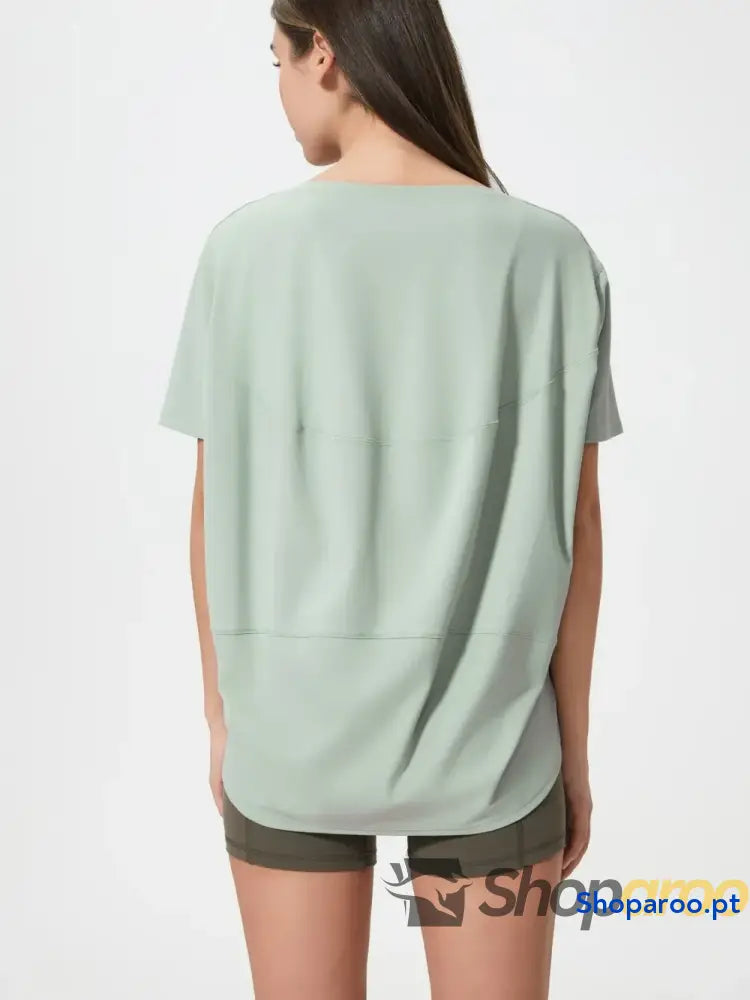 Millennia Round Neck Short Sleeve Active T-Shirt