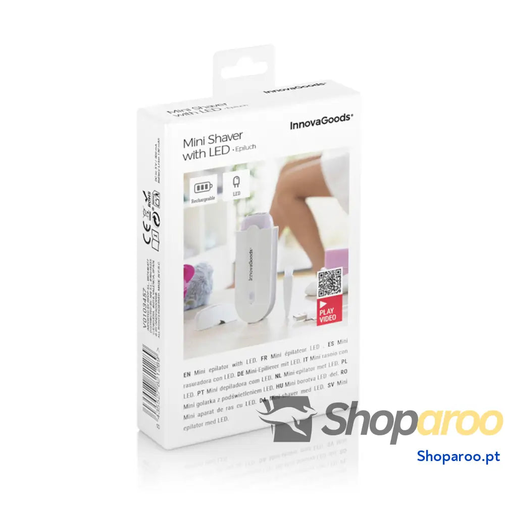 Mini Aparador Corporal com Luz LED Epiluch InnovaGoods