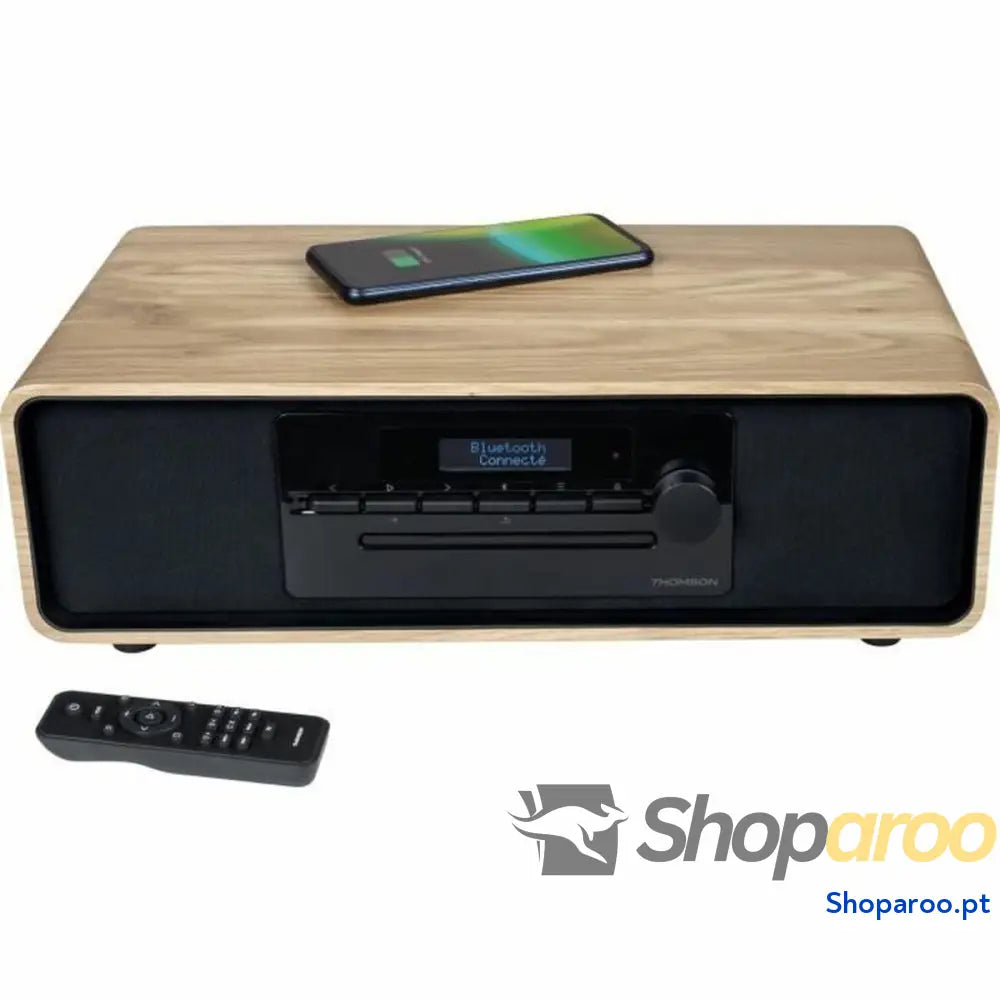 Mini Aparelhagem de Música Thomson WOOD