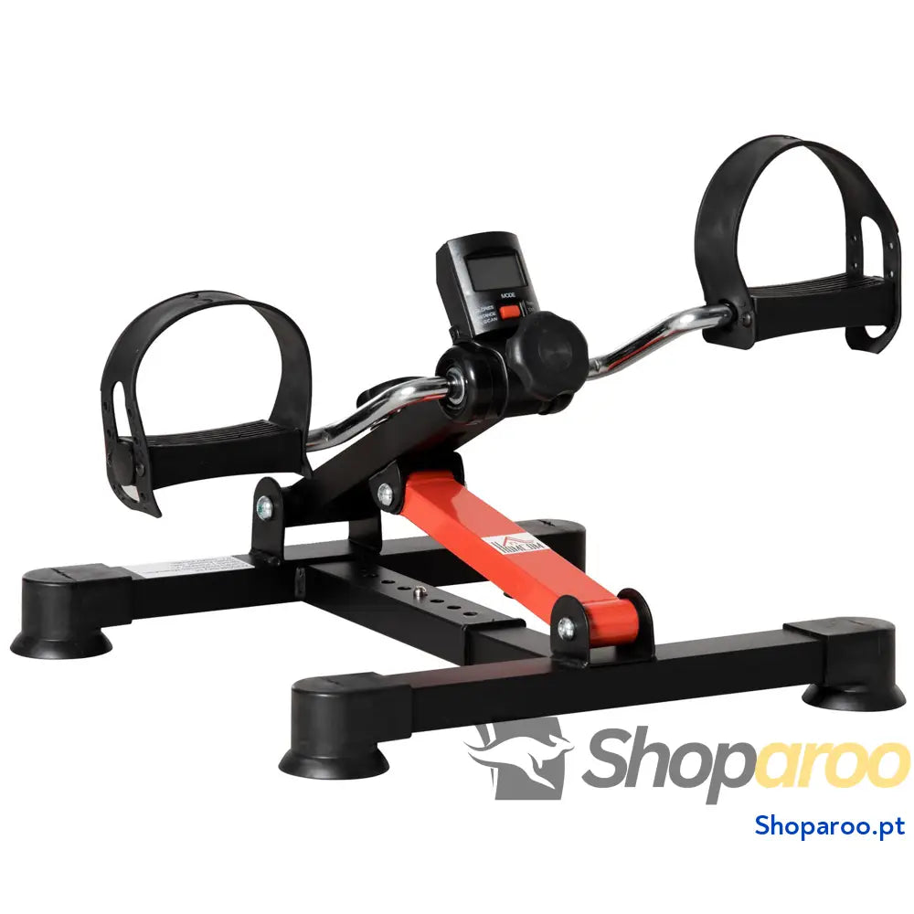 Mini Bicicleta Estática Ajustável para Exercícios de Braços e Pernas