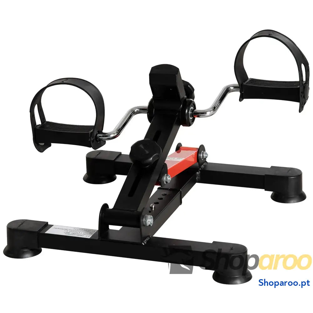 Mini Bicicleta Estática Ajustável para Exercícios de Braços e Pernas