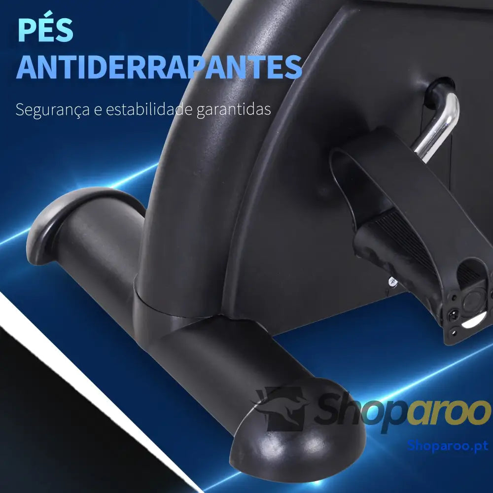 Mini Bicicleta Estática para Exercício de Braços e Pernas com LCD
