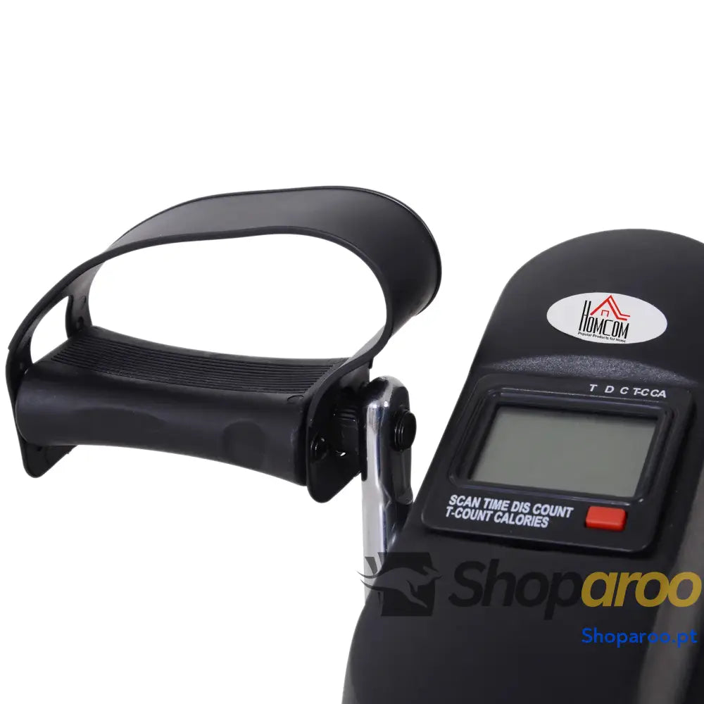 Mini Bicicleta Estática para Exercício de Braços e Pernas com LCD