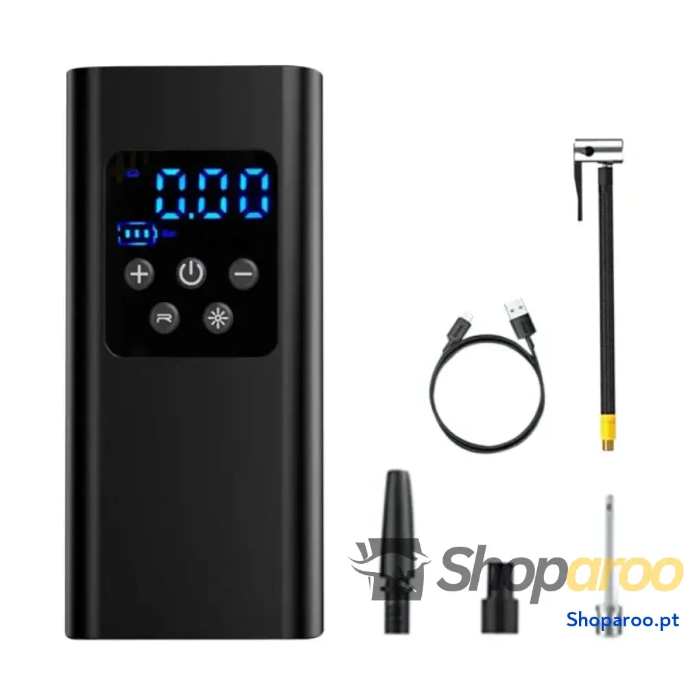 Mini compressor portátil LEIBOO para pneus de carro e moto