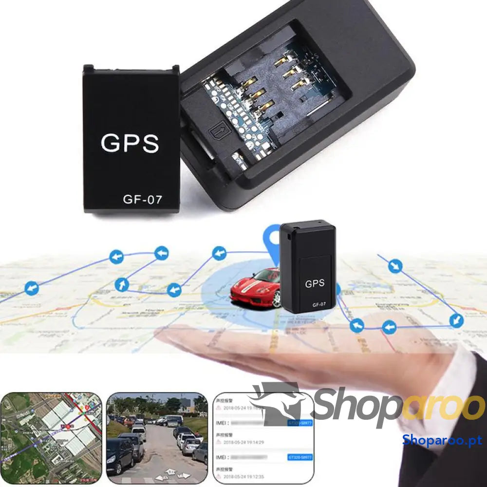 Mini GF07 GPRS Localizador GPS para automóveis Dispositivo de rastreamento anti perda com gravação Controlo por voz