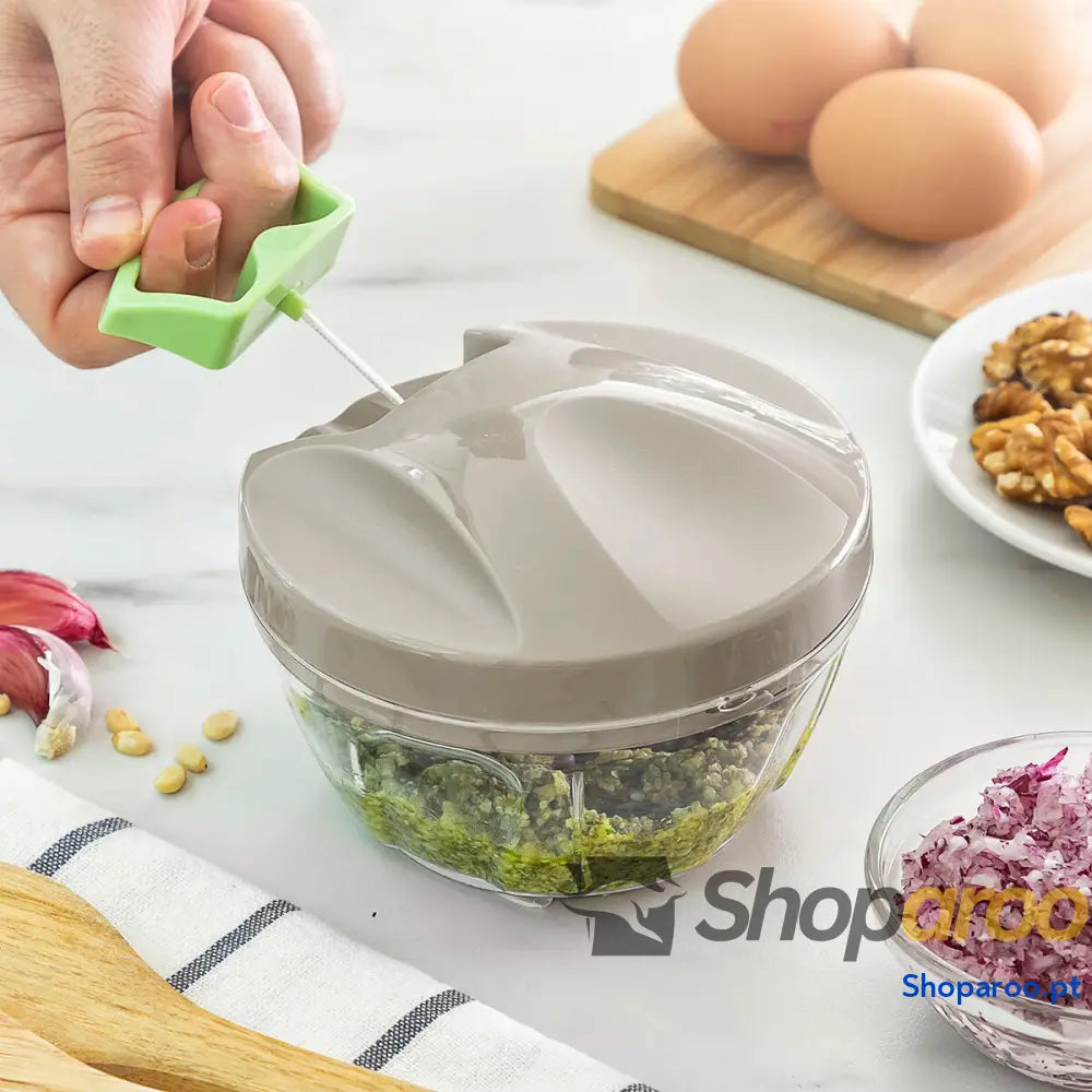 Mini picadora manual com fio Spinop InnovaGoods