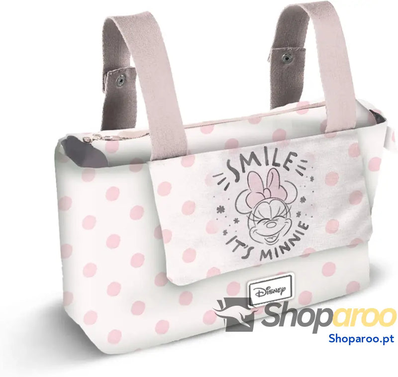 Minnie Mouse Dear mala organizadora carrinho bebé Hamper Mommy salmão 31 x 27 cm Salmão Talla única Bolsa