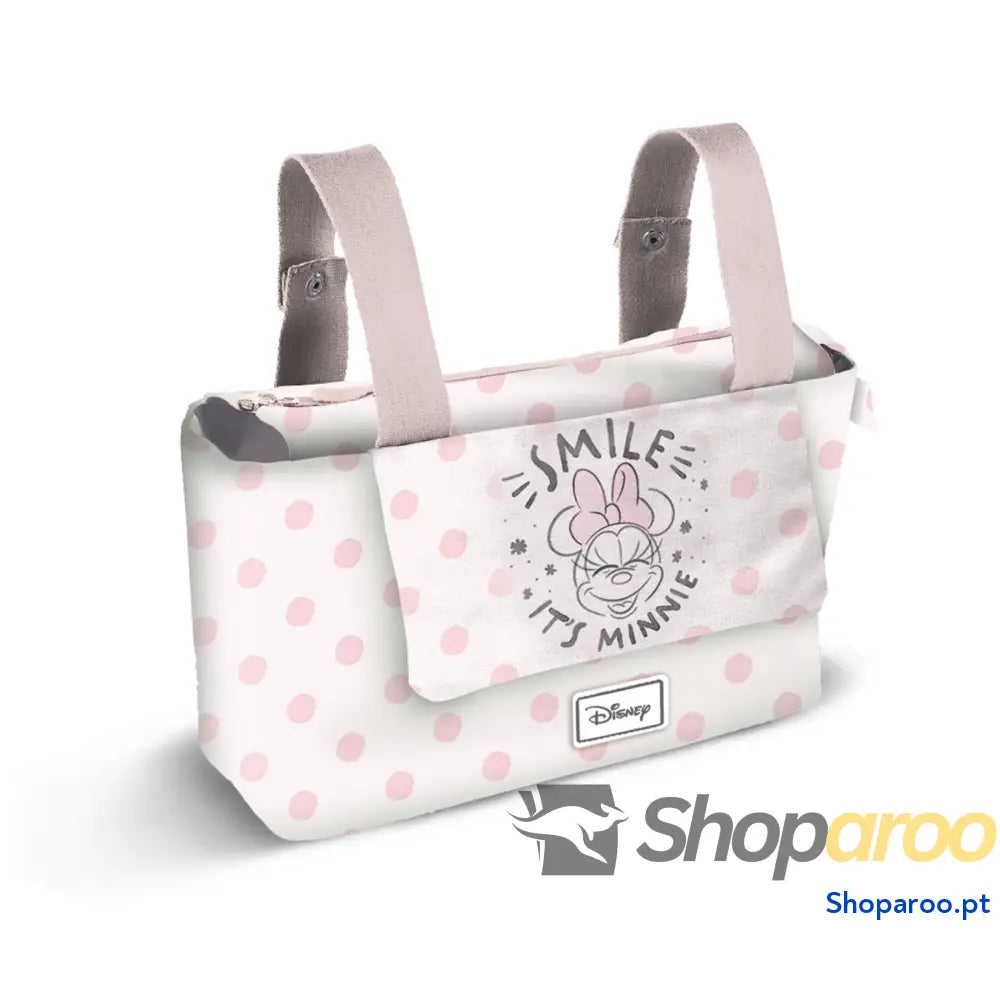 Minnie Mouse Dear mala organizadora carrinho bebé Hamper Mommy salmão 31 x 27 cm Salmão Talla única Bolsa