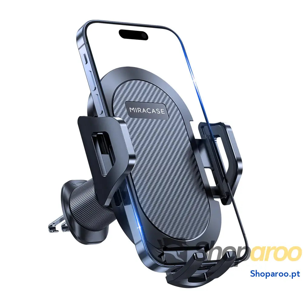 Miracase 2025 Suporte móvel carro [gancho metálico resistente] suporte de telemóvel em rotação 360° e manuseio