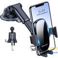 Miracase Suporte móvel carro [2025 ventosa poderosa] suporte de telemóvel em espirro rotação 360° compatibilidade