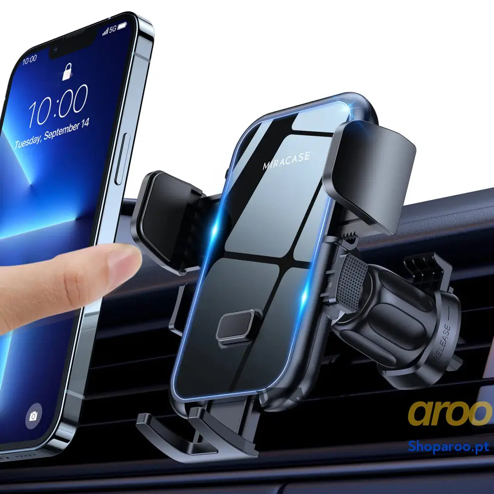 Miracase Suporte móvel universal de ar ventilação compatível com 16 Pro MAX 15 14 13 Plus Mini Galaxy