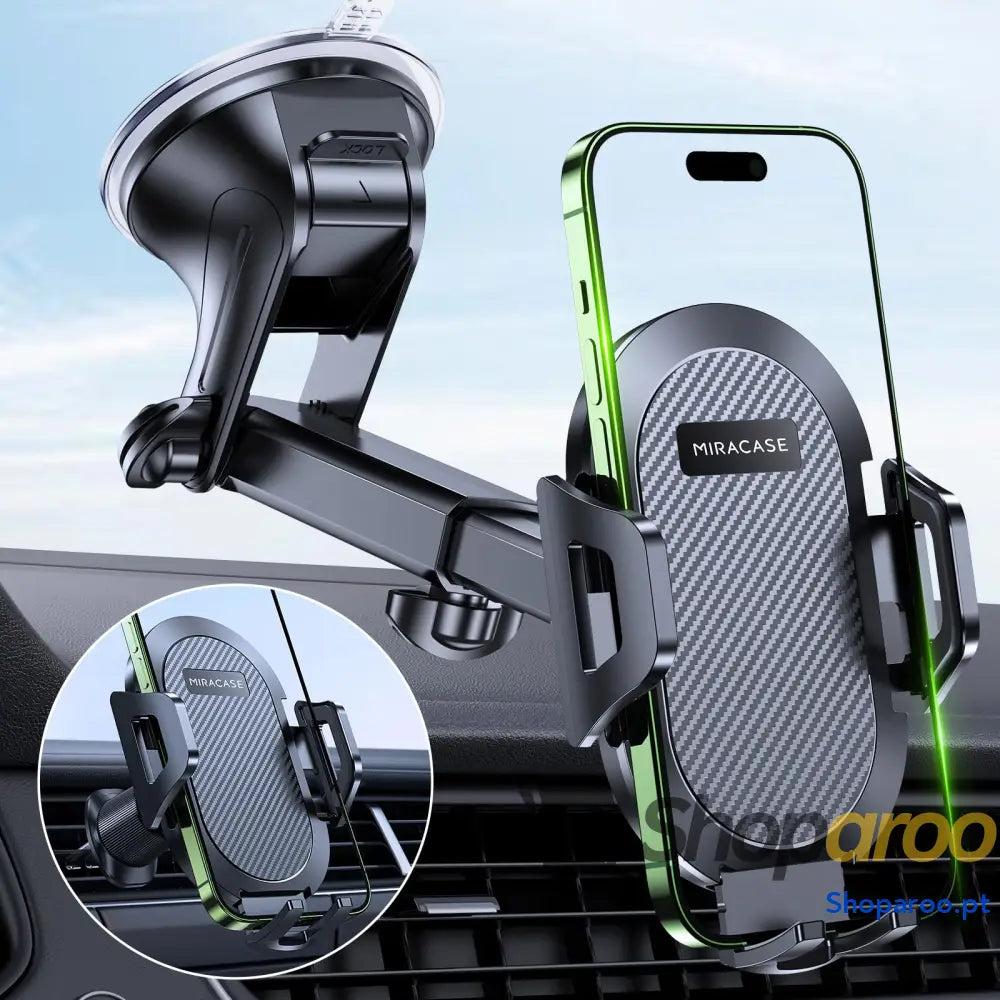 Miracase Suporte móvel universal de ar ventilação compatível com 16 Pro MAX 15 14 13 Plus Mini Galaxy