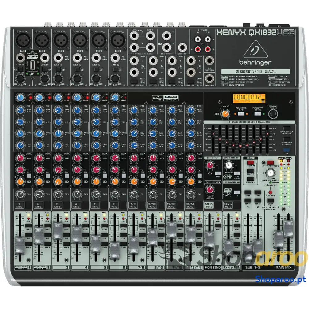 Misturador Behringer QX1832USB 18