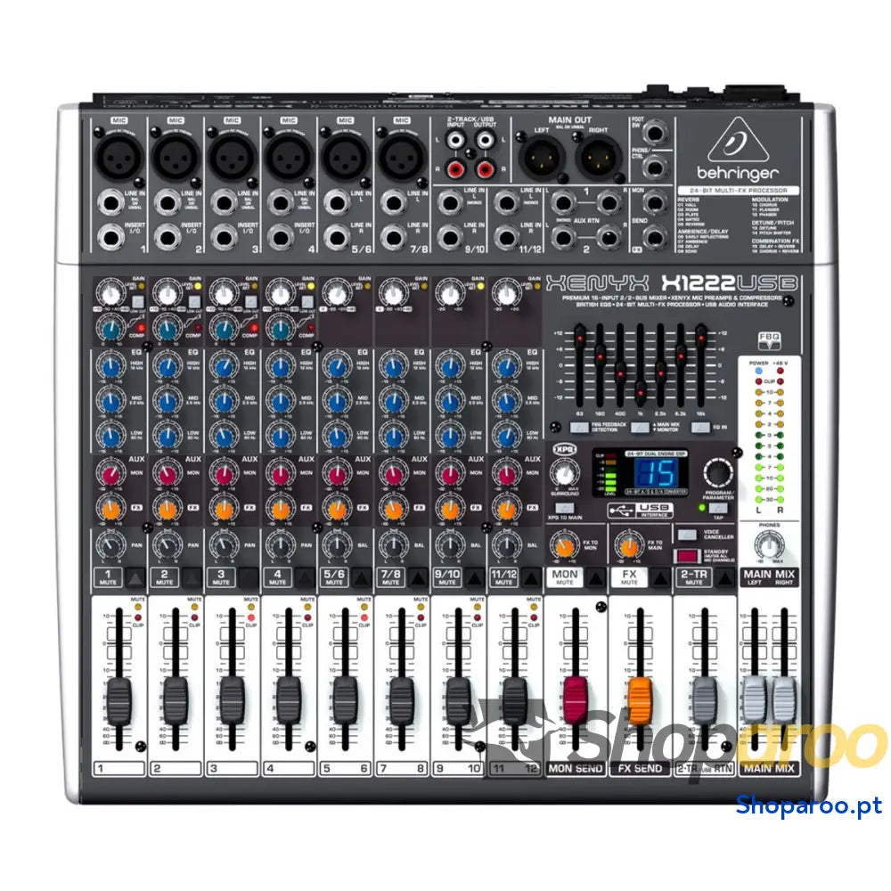 Misturador Behringer X1222USB